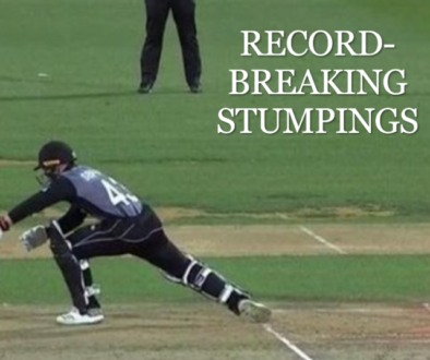 fastest stumping in cricket, fastest stumping in cricket history